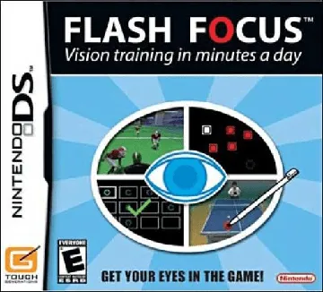 Flash Focus - Vision Training in Minutes a Day (USA) (En,Fr,Es) box cover front